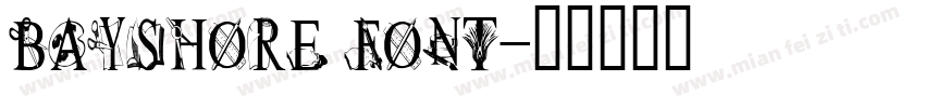 BAYSHORE FONT字体转换
